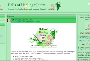 Halls of Healing Intent